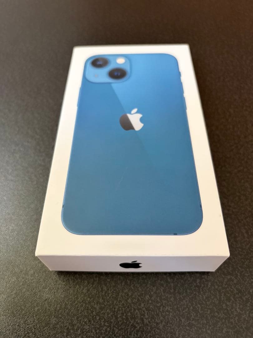 【傷あり特価】iPhone 13 mini ブルー 256GB AirPods他