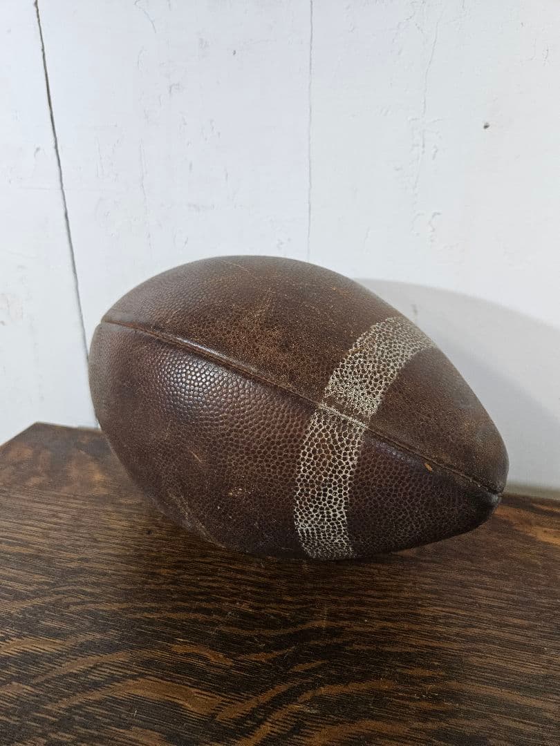 USA Vintage Wilson レザー 本革製 フットボール ウィルソン