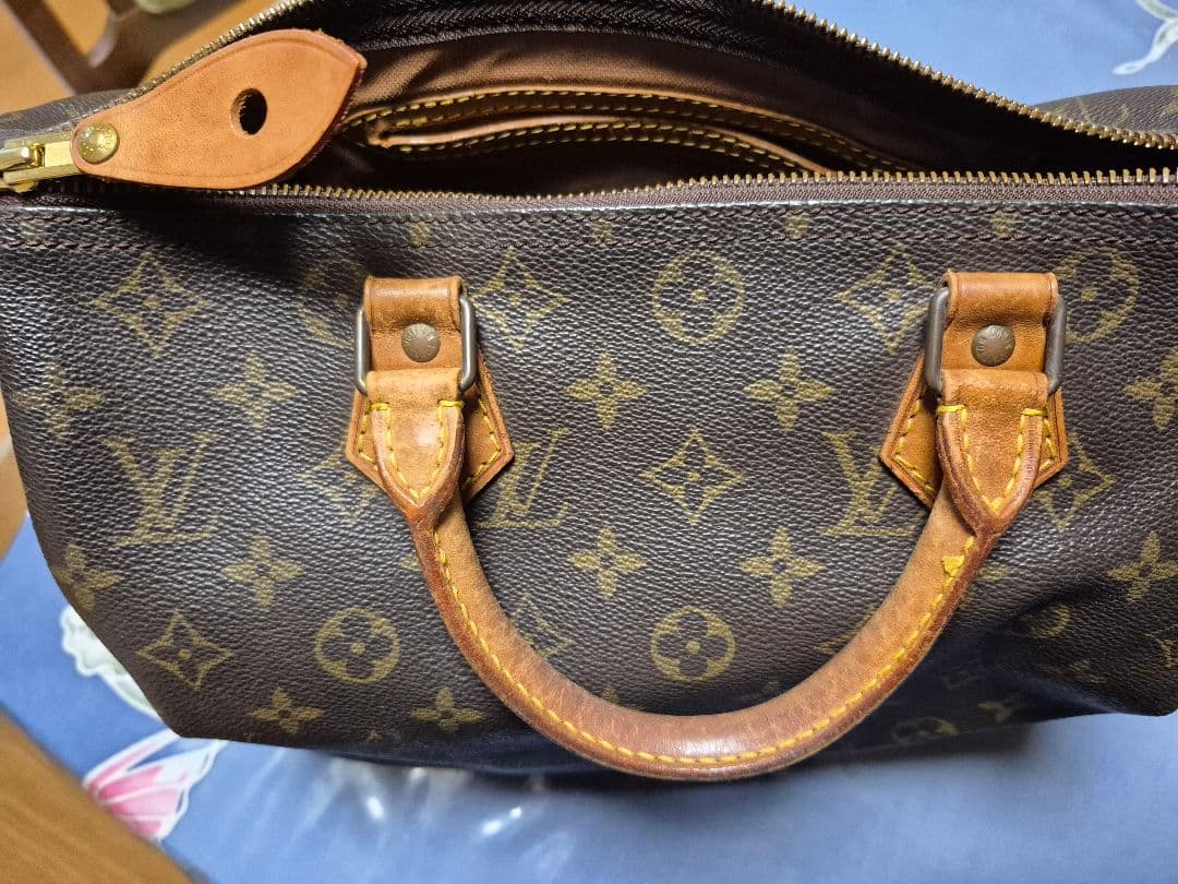 Louis Vuitton モノグラム スピーディー30パリ本店で購入初期モデル