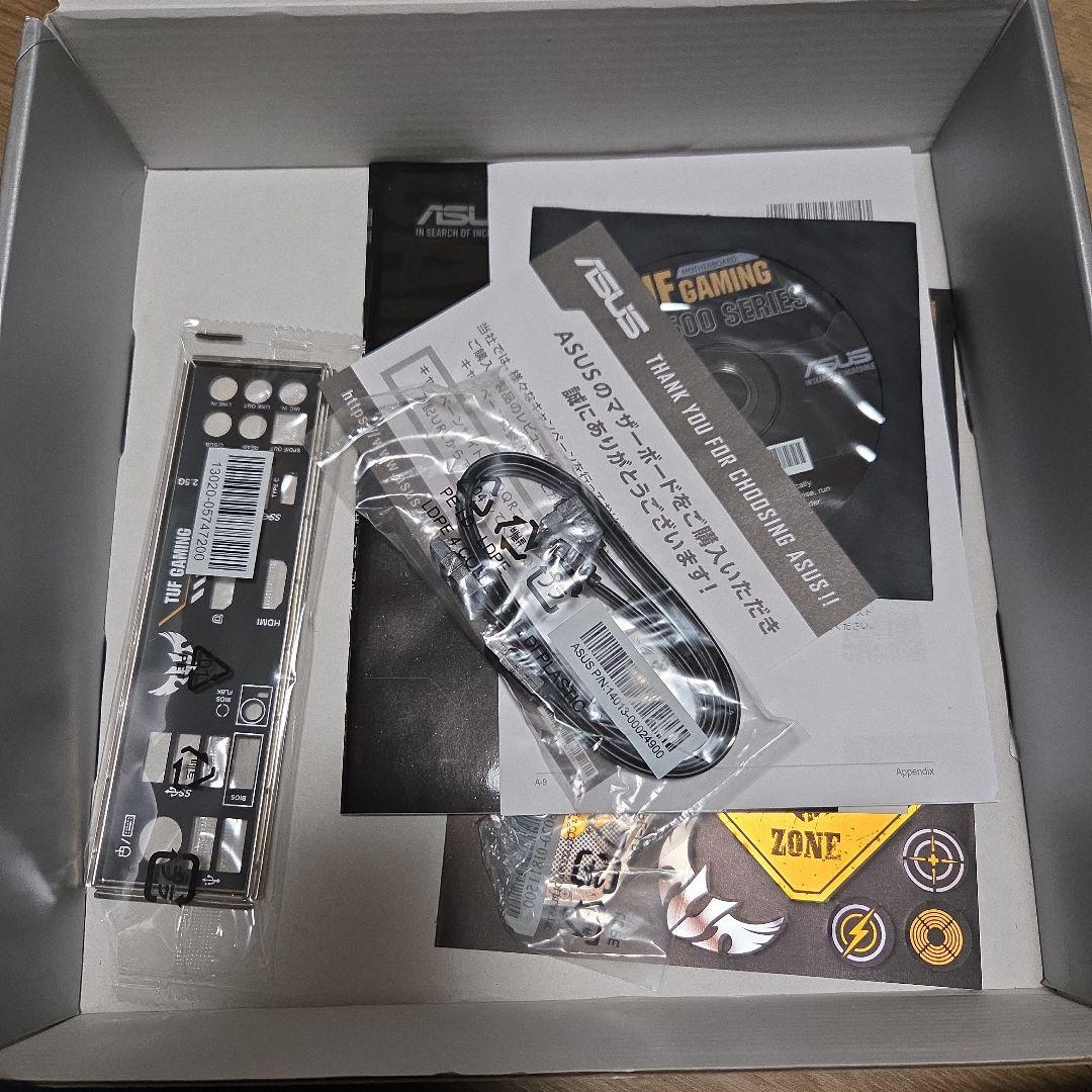 ASUS TUF GAMING B550M-PLUS マザーボード 動作確認済み