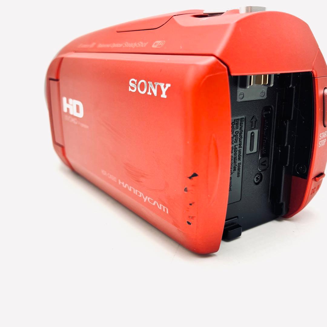 Wi-Fi対応♪ SONY HDR-CX680 レッド