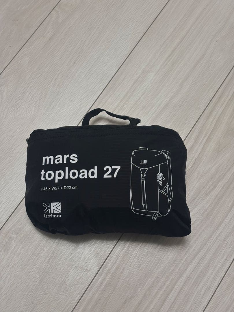 marstopload27L ポケッタブル軽量ザック karrimor カリマー