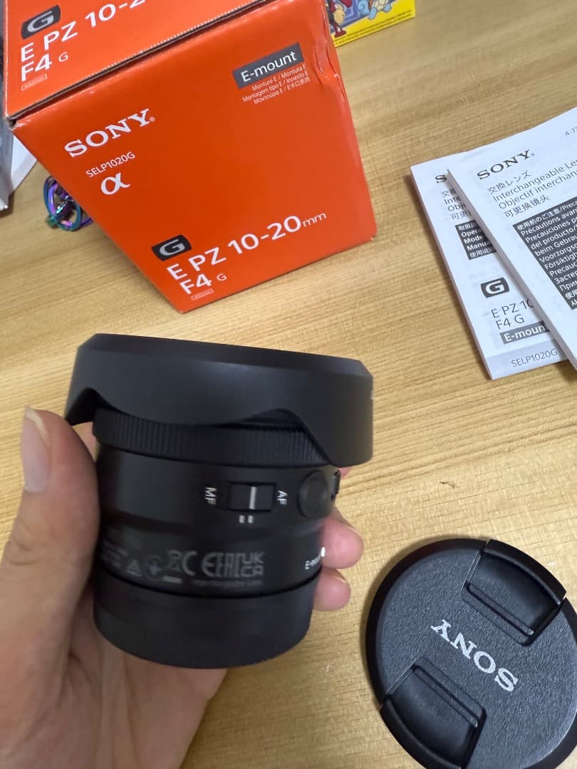 SONY E PZ 10-20mm F4 G ズームレンズ SELP1020G