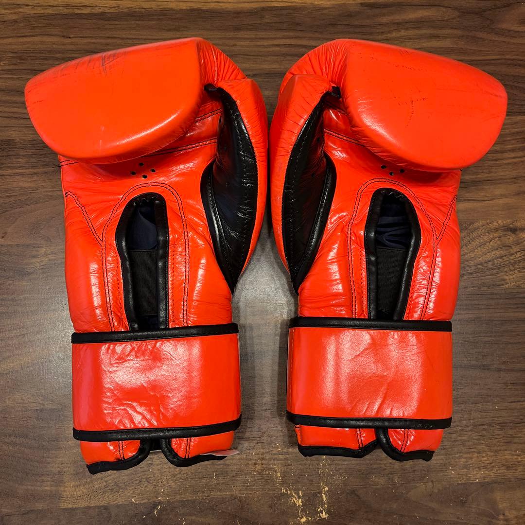REYES（レイジェス）ボクシンググローブ 14oz マジックテープ式／オレンジ