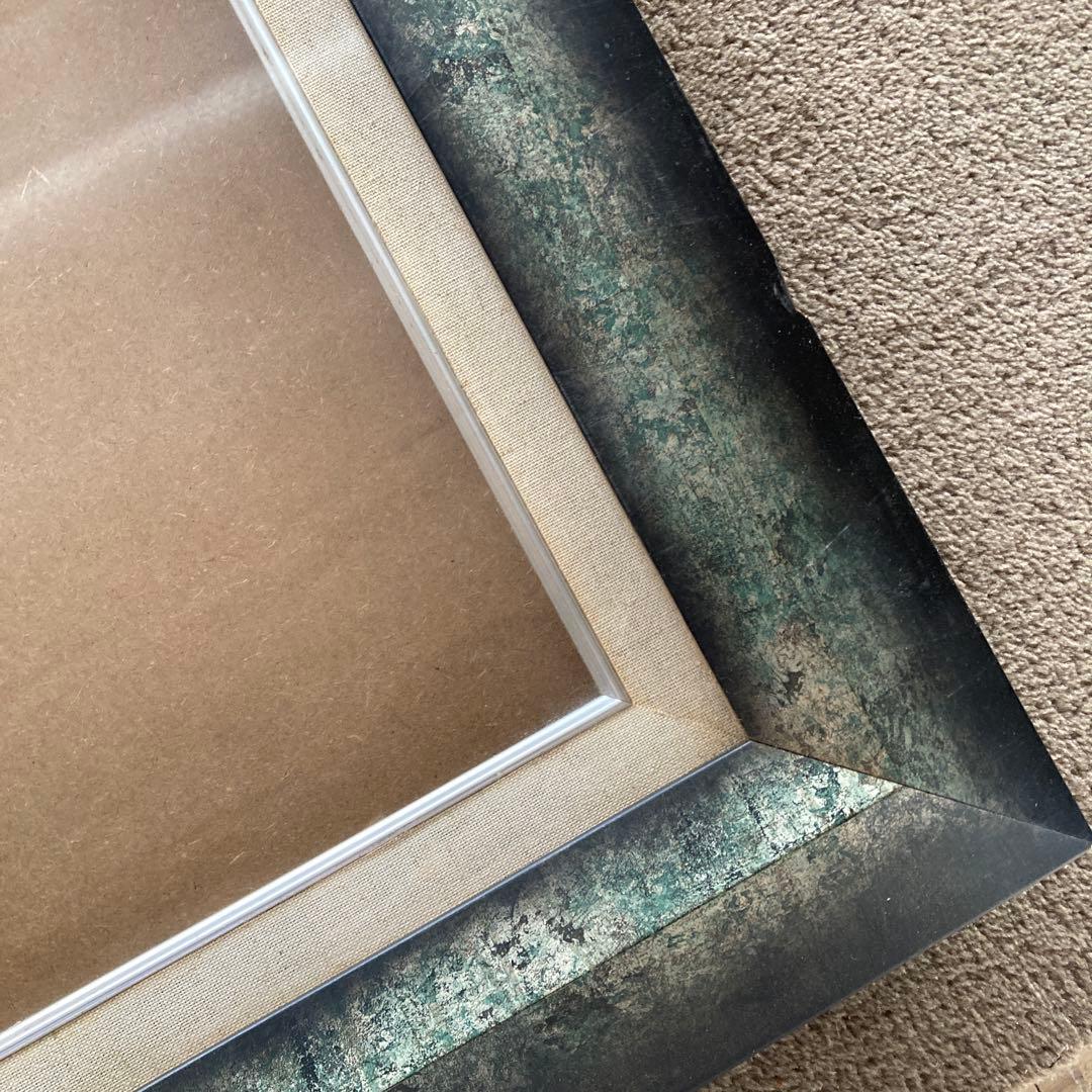 大型 B1サイズ 油彩額縁 内側103cm x 73cm アクリル