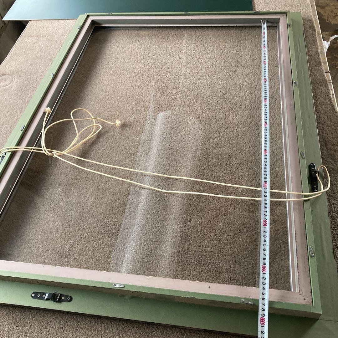 大型 B1サイズ 油彩額縁 内側103cm x 73cm アクリル