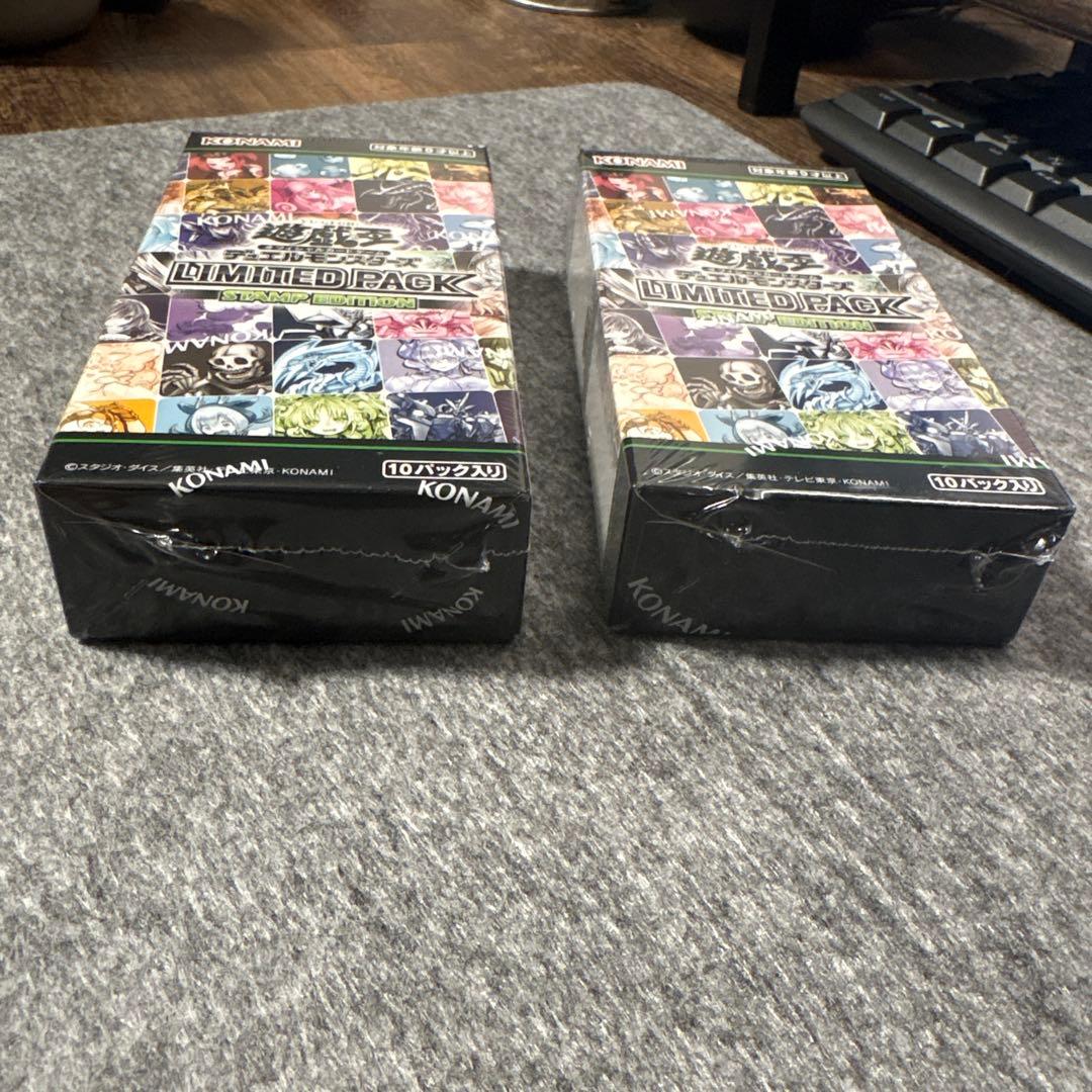 遊戯王OCG LIMITED PACK STAMP EDITION　未開封BOX