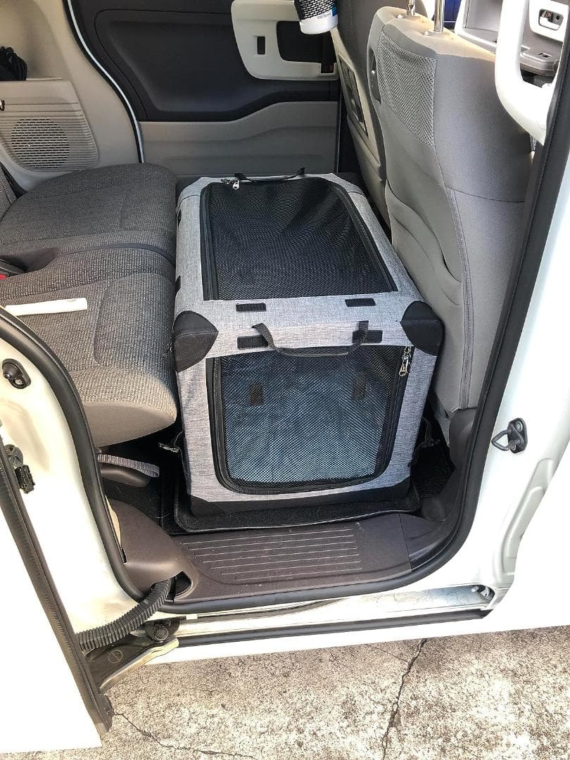 折りたたみ簡単 持ち手付き ハウス ペットキャリ 犬猫兼用