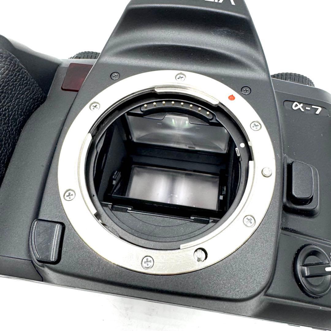 動作良好 MINOLTA ミノルタ α-7 ボディ 一眼レフ フィルムカメラ