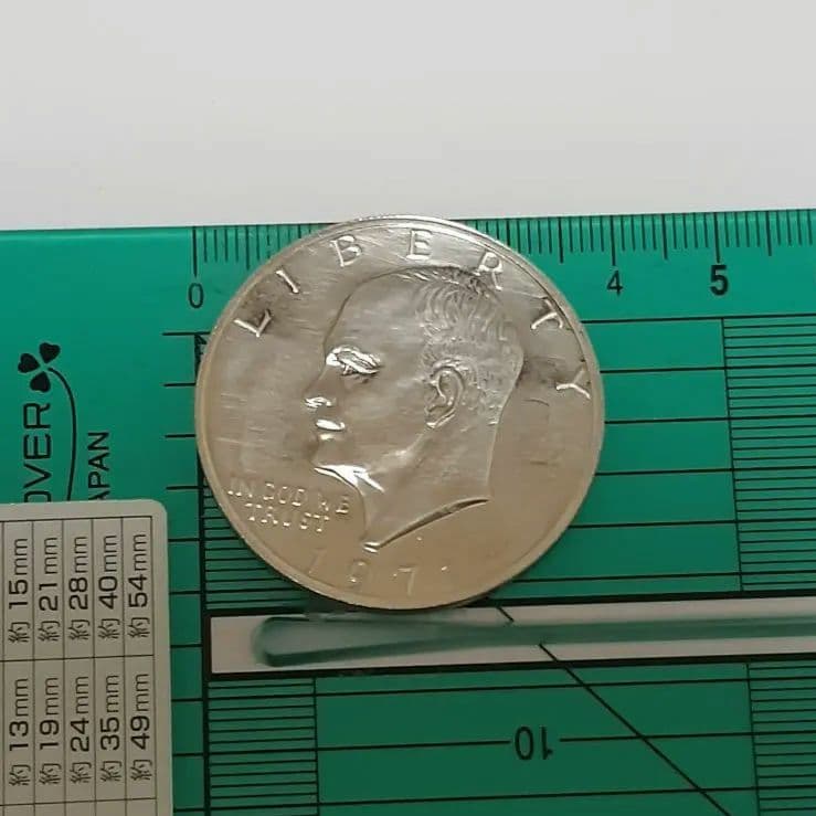 アメリカ1ドル硬貨 アイゼンハワー・ダラー 1971年・1972年 4枚セット