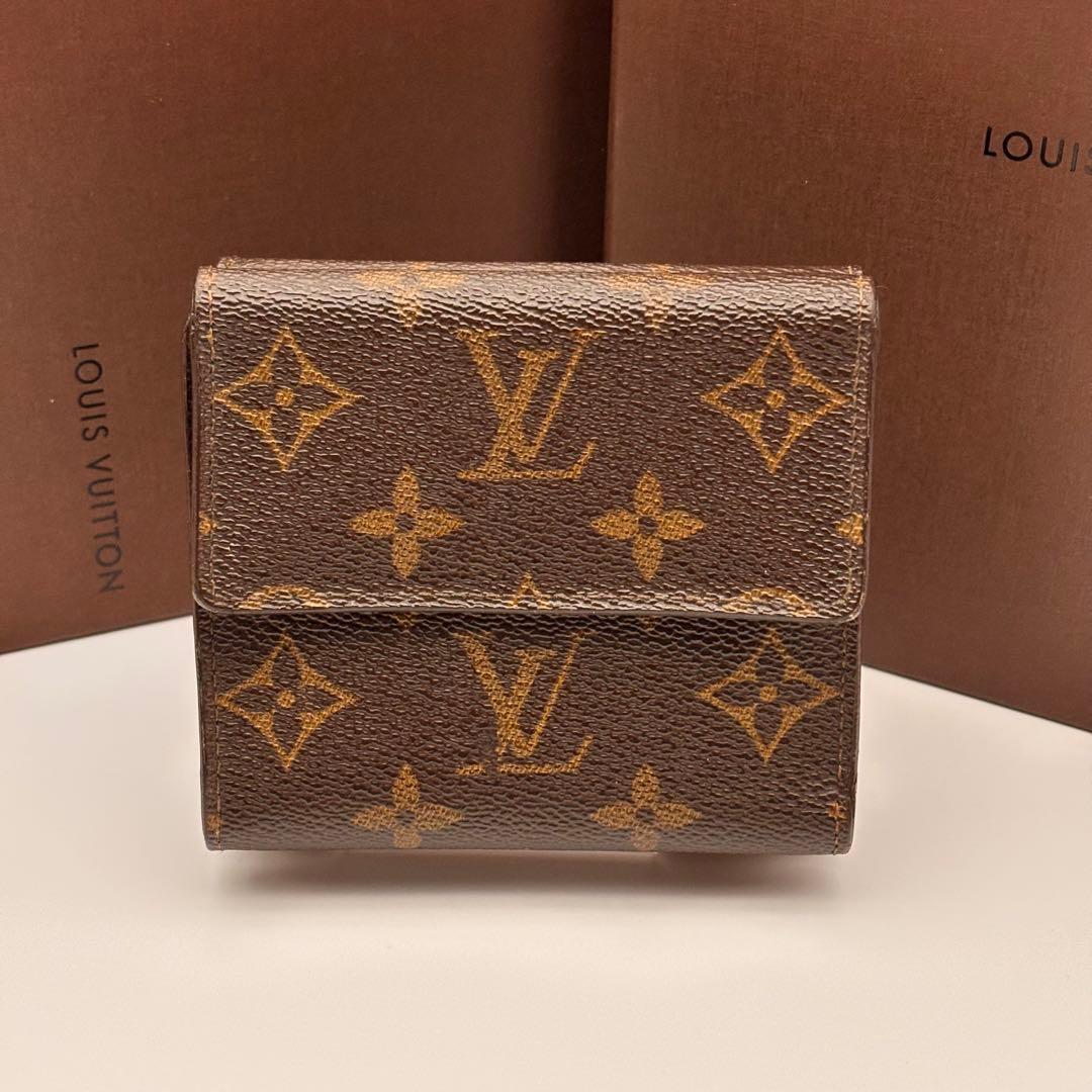 ✨鑑定済み✨ルイヴィトン モノグラム✨ポルトフォイユ エリーズ 三つ折り財布