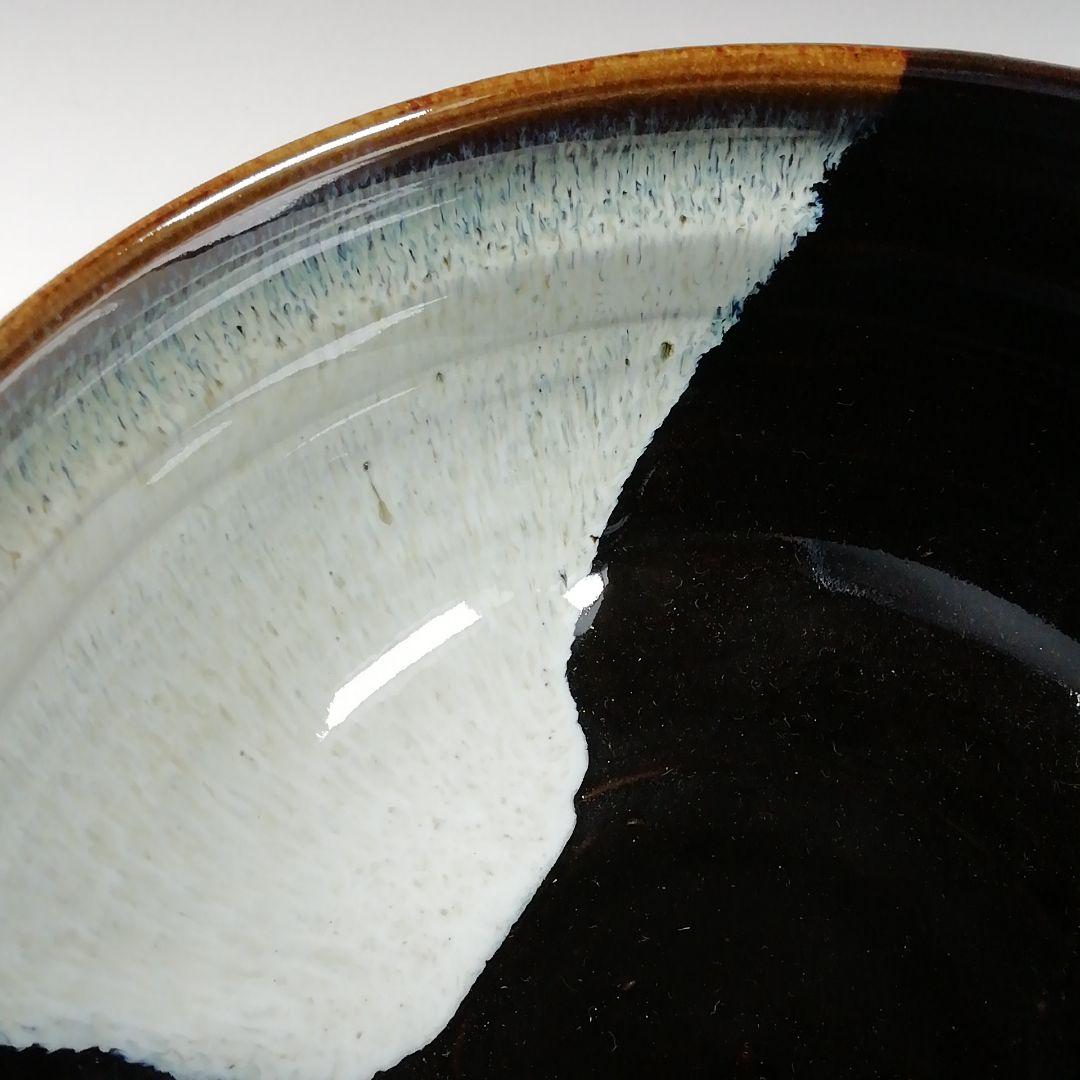 Ｗ３８　建水　『曜変　建水』『味舌隆司 造』　共箱　茶道具