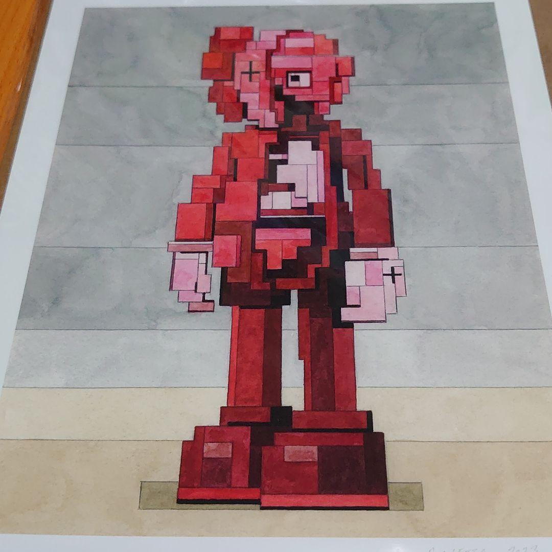 限定版画 良番 KAWS アダムリスター カウズ