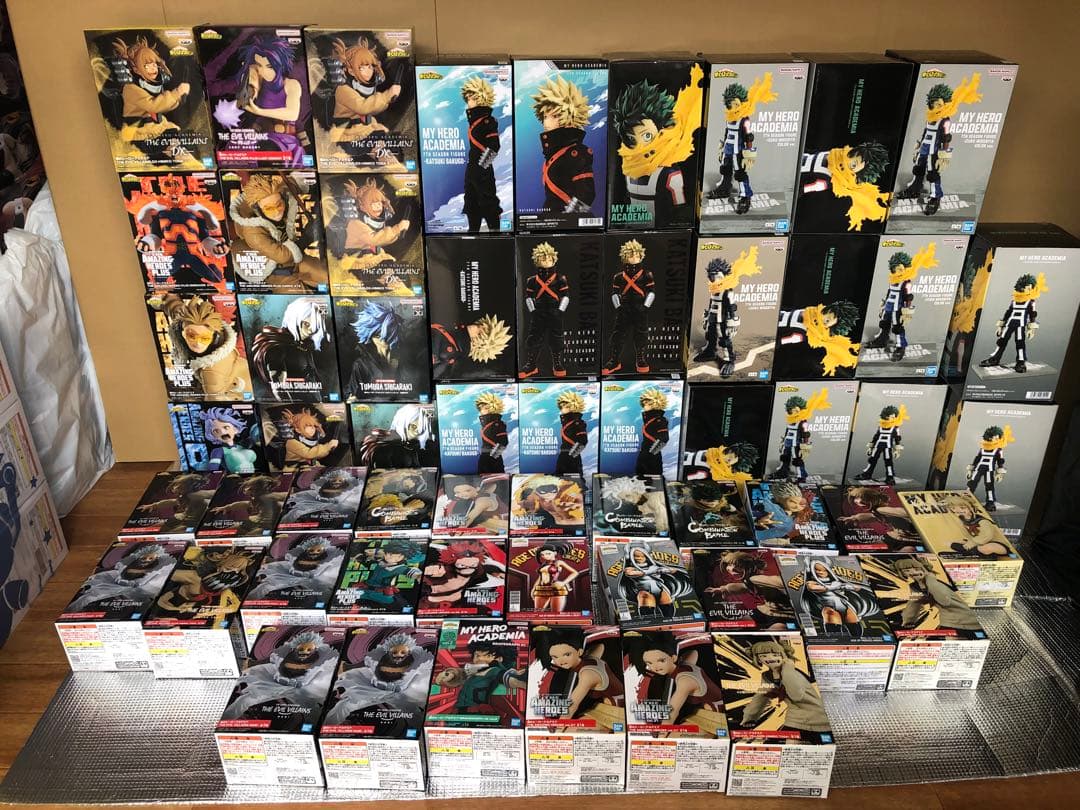 ヒロアカ　フィギュア　デク　爆轟　轟　トガヒミコ　ミルコ　ホークス　59個