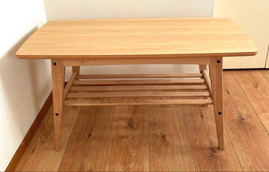 カリモク60 リビングテーブルS 小　ピュアオーク　美品　12/16まで