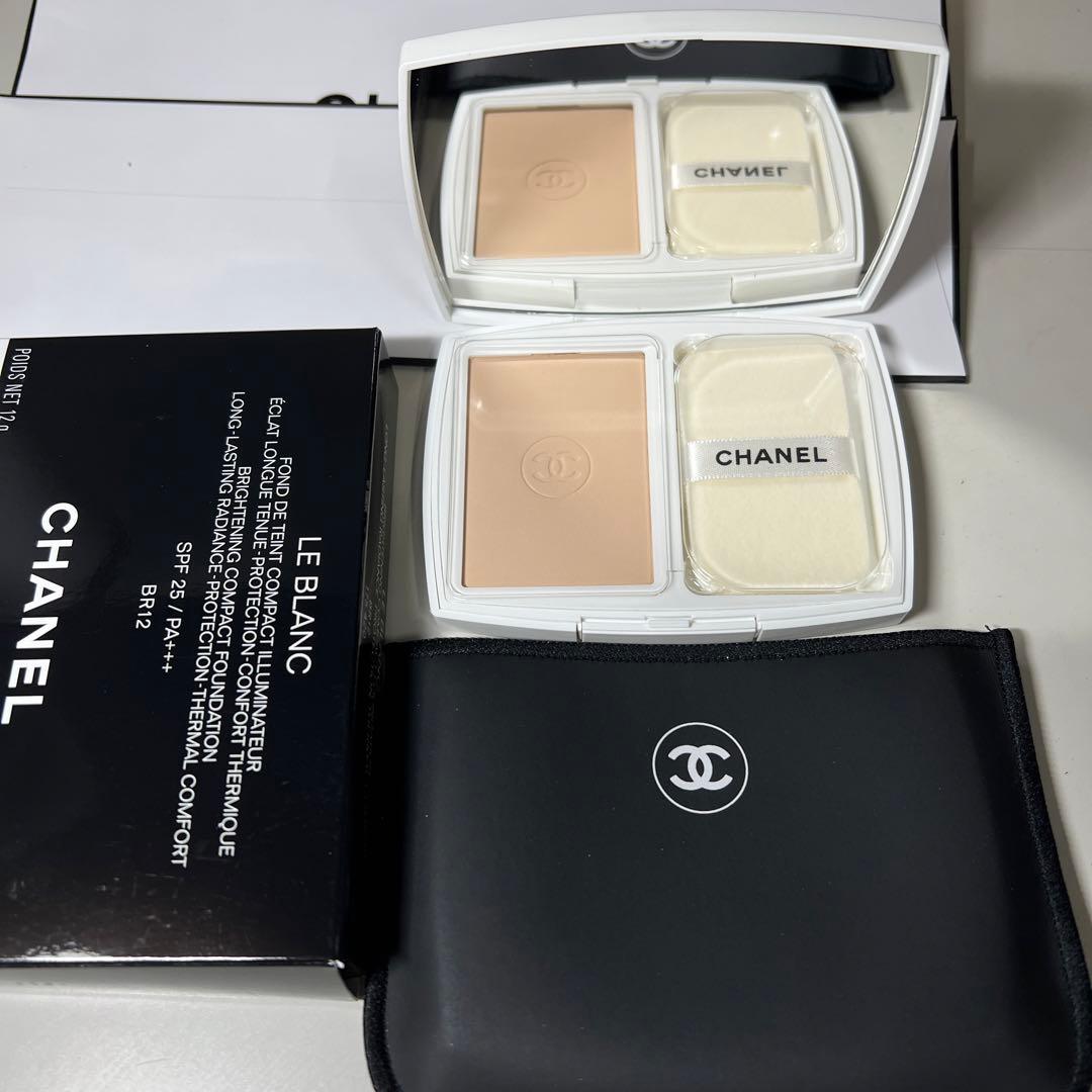 G341 シャネル　ルブランブライトニングコンパクト#BR12