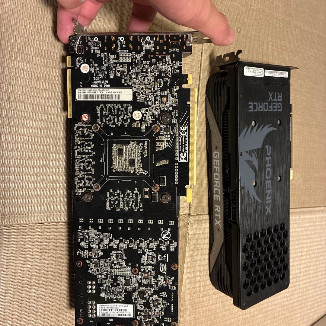 RTX3070、RTX2070super グラボ、ジャンク2台セット