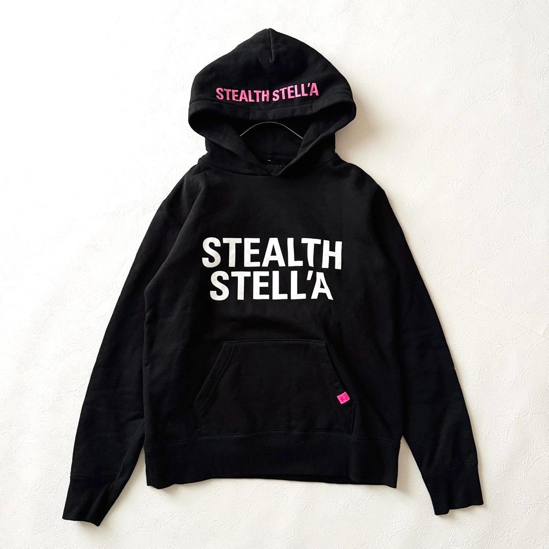 完売品✨STEALTH STELL'A BASIC LOGO HOODIE 0