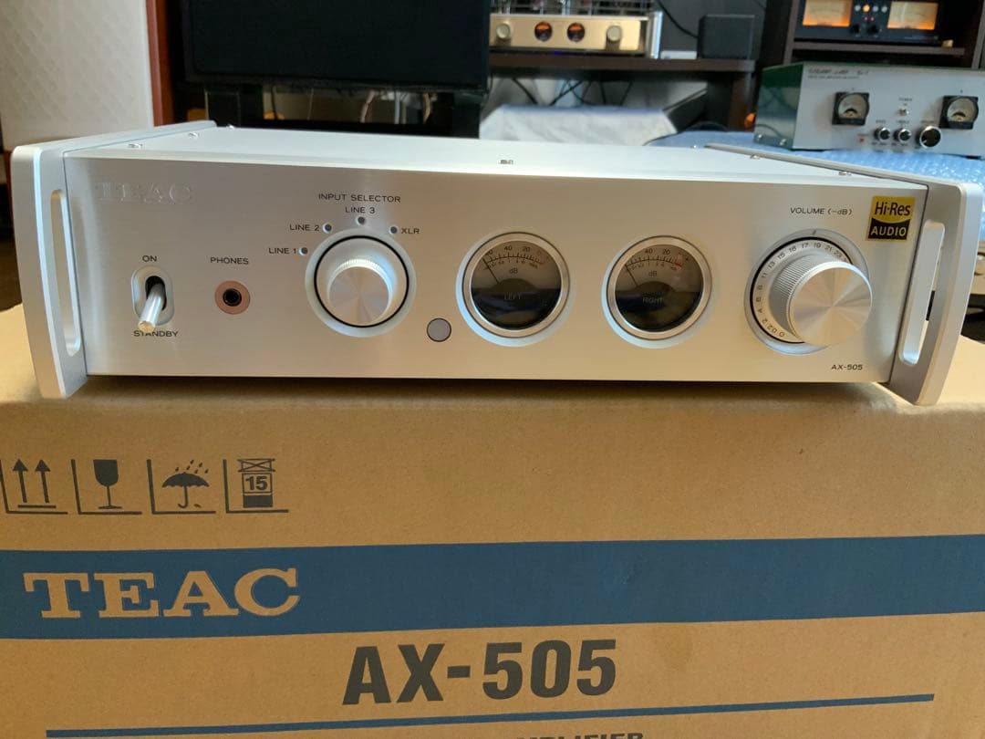 【開封済 新同品】AX-505 プリメインアンプ 完動品。24Hrエージング。