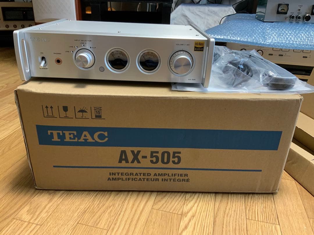 【開封済 新同品】AX-505 プリメインアンプ 完動品。24Hrエージング。