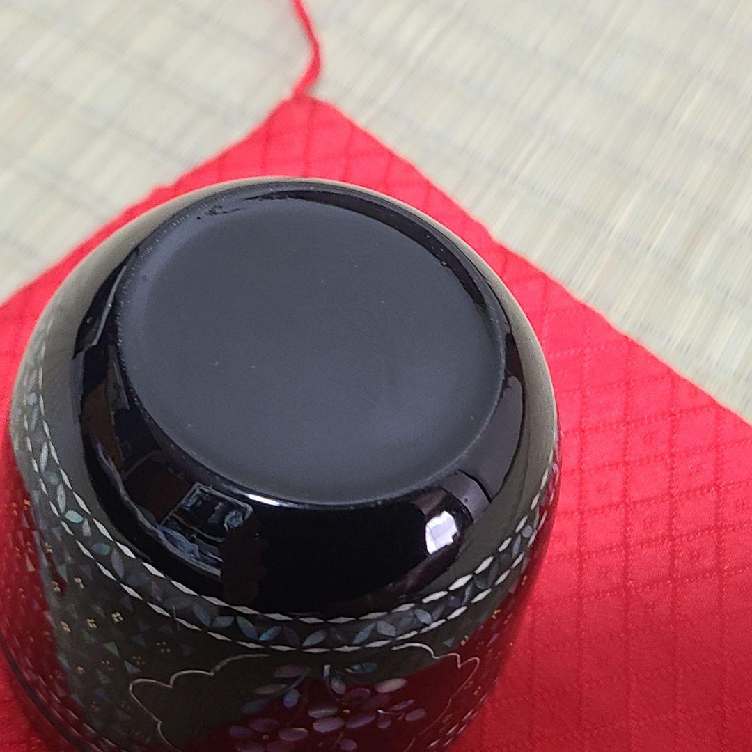 棗　螺鈿　茶道具