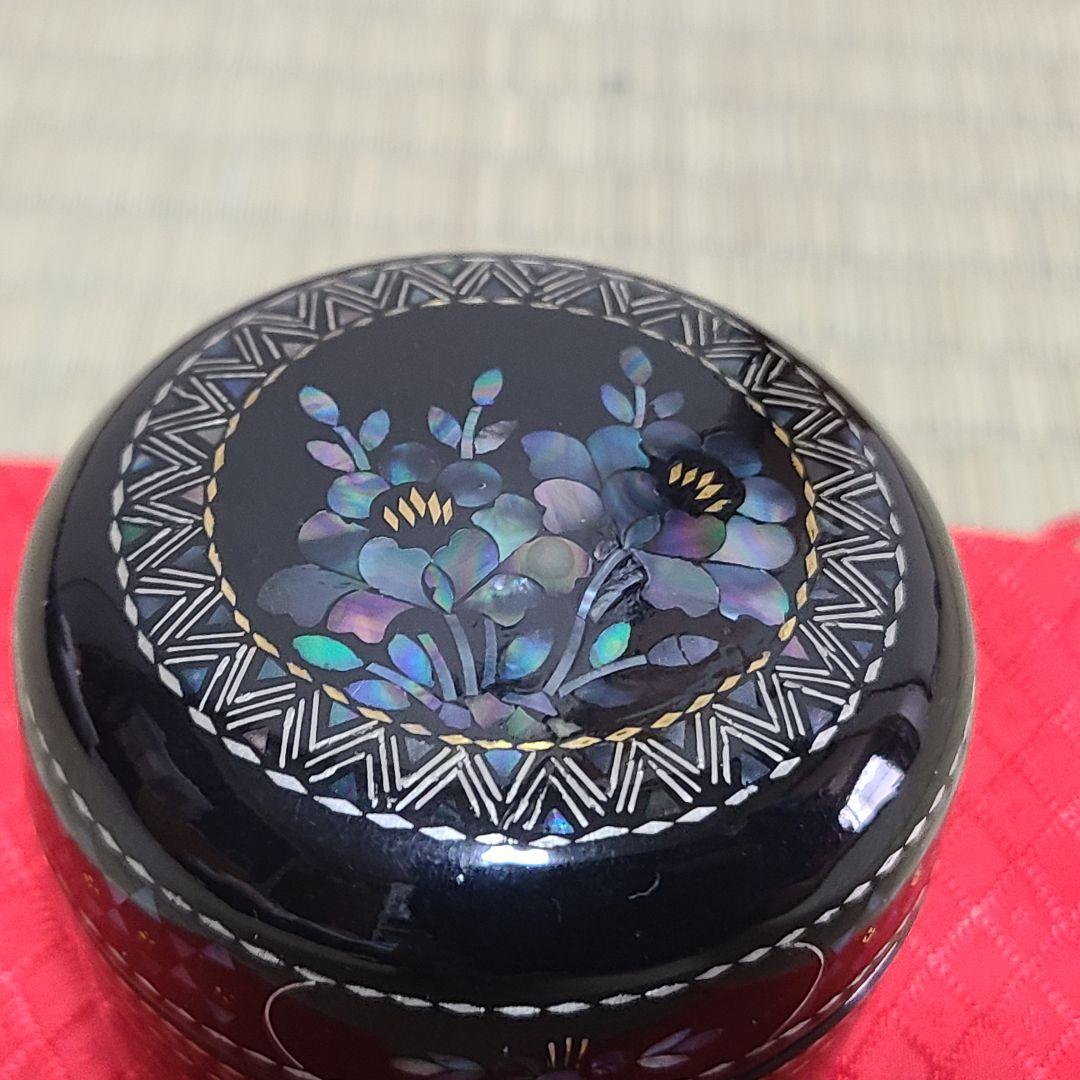 棗　螺鈿　茶道具