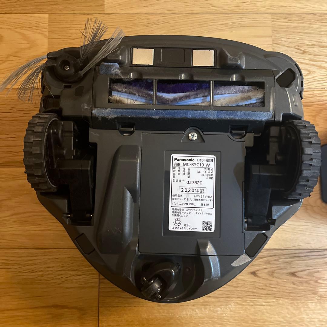 Panasonic ロボット掃除機 MC-RSC10-W 本体