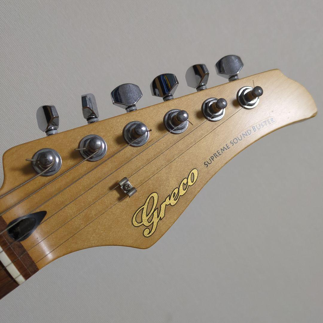 最終値下げ【美品】日本製　Greco WS-STD M BLK 　ストラトタイプ