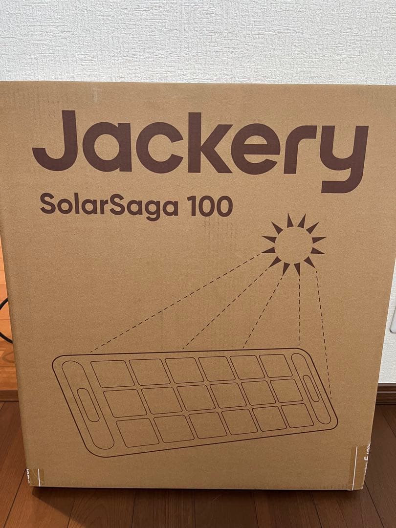 新品未開封 Jackery SolarSaga100 ソーラーパネル 100W
