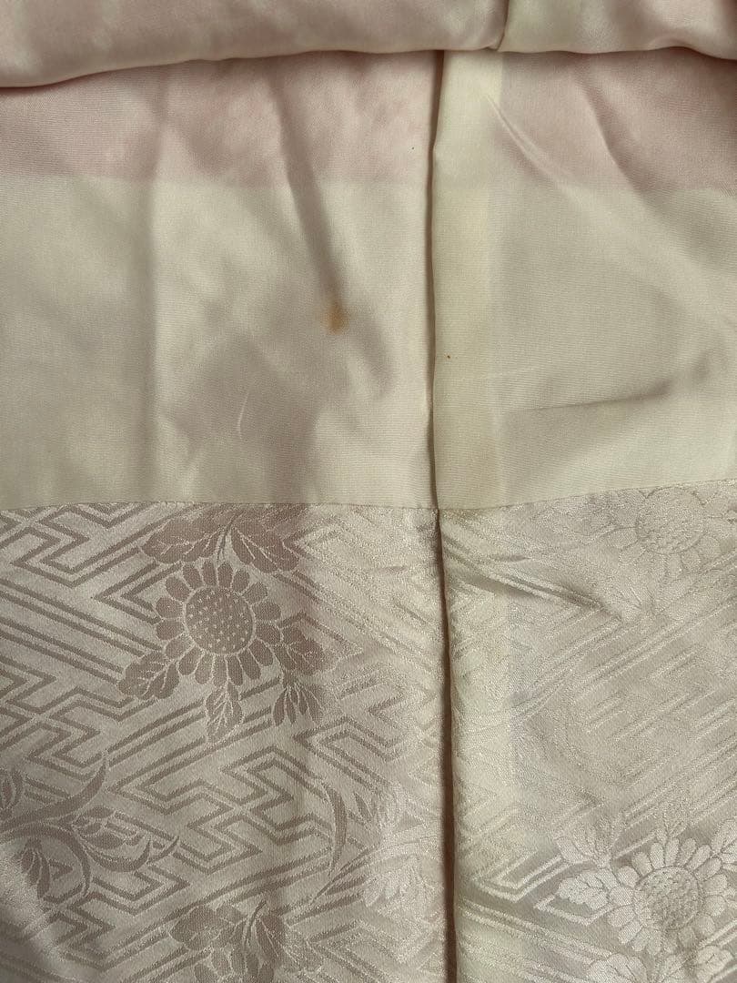 #振袖 #総絞り #レトロ雰囲気 #朱色に近い赤い #菊花刺繍