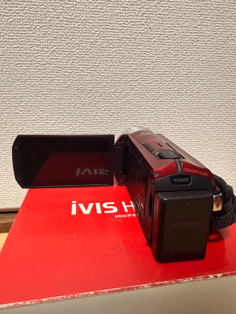 動作確認済み　Canon iVIS HF R31 レッド