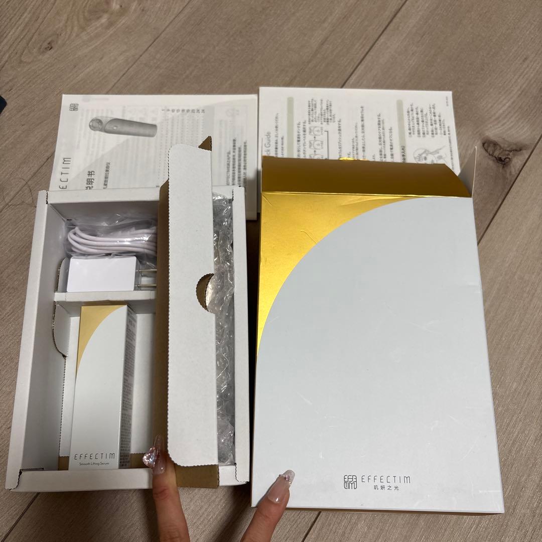エフェクティムEFM04美顔器 スムースビューティーリフティングアクティベーター