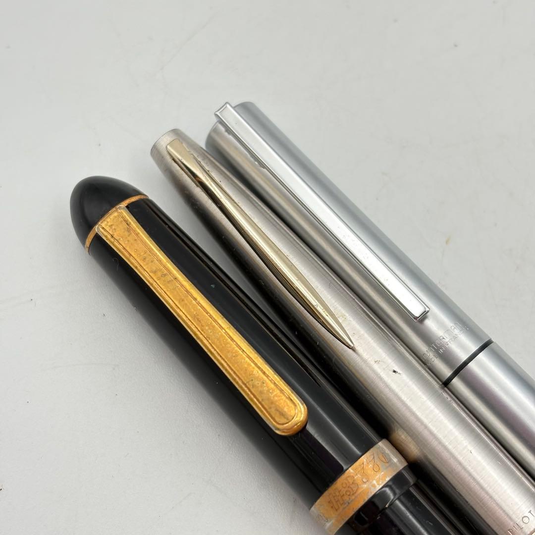 プラチナ パイロットほか 万年筆 まとめ売り ゴールド 0829-S6785s