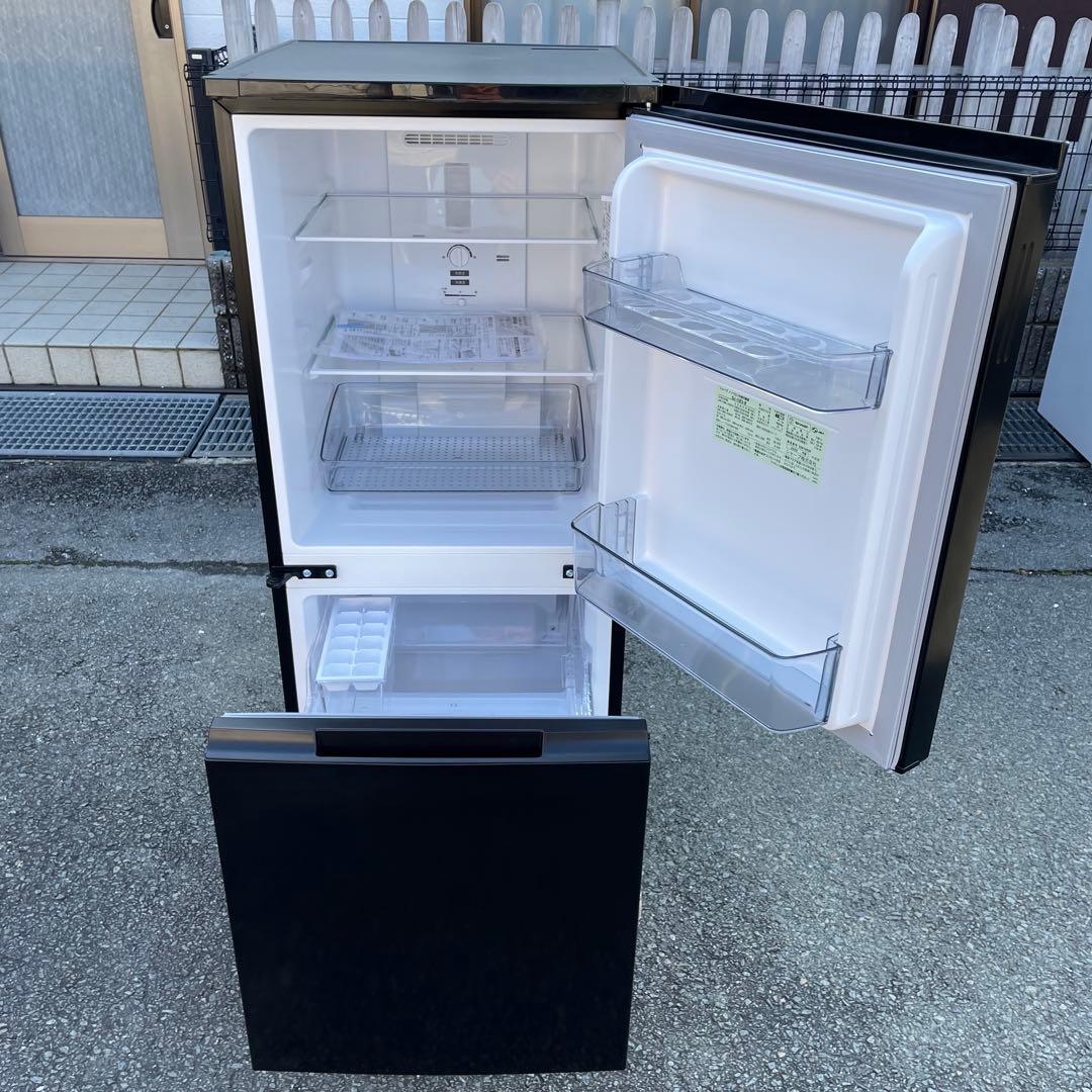 SHARP2023年製152L冷蔵庫 ブラック 極上品 送料/設置無料
