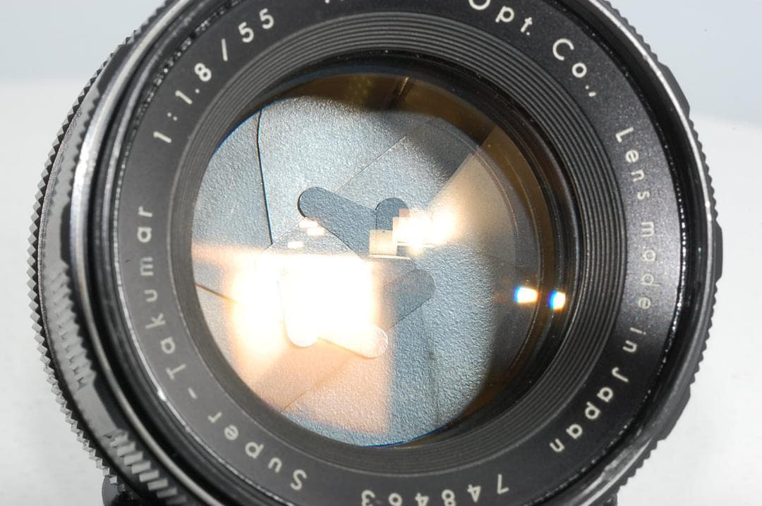Pentax 人気の旧Takumar 55mm f1.8 訳あり お得