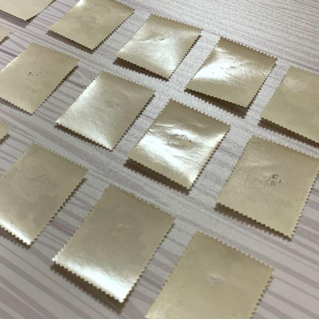 【未使用】中国切手 牡丹15種類 （裏に跡あり）