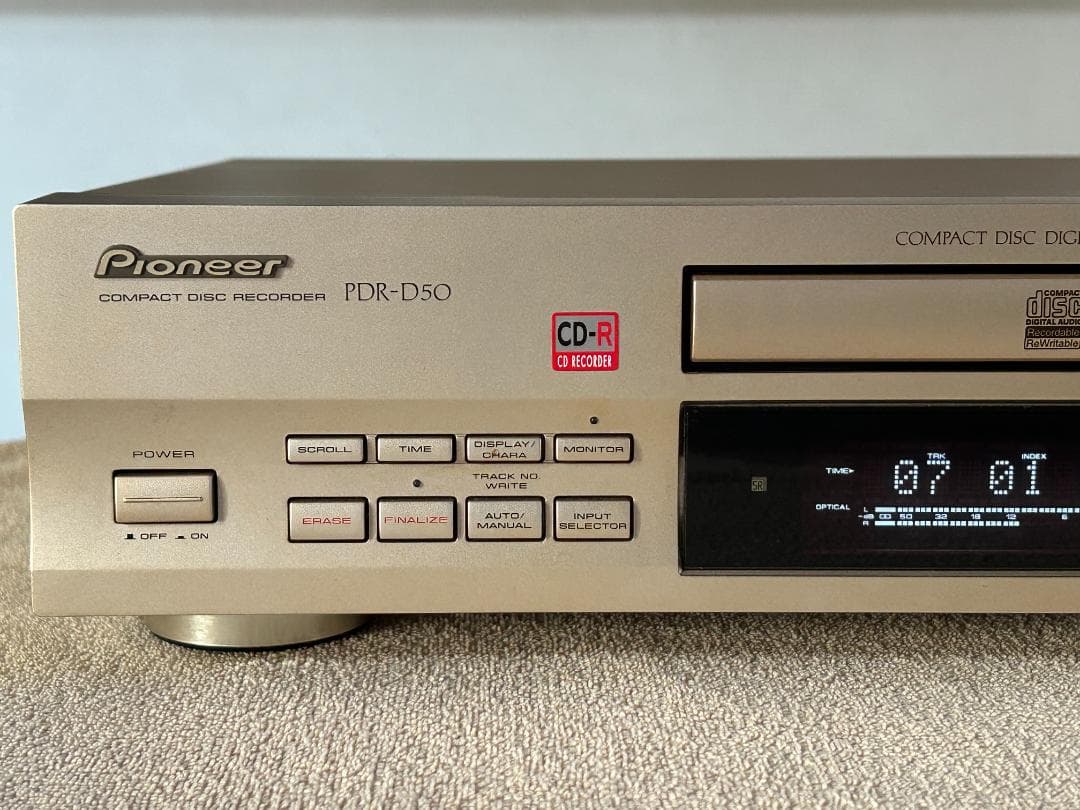 Pioneer パイオニア　PDR-D50 ＣＤレコーダー　中古動作確認済