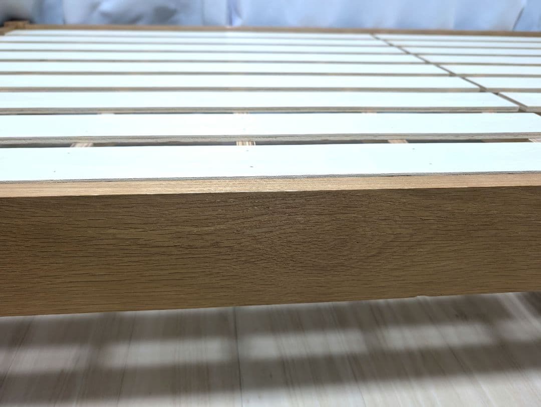 無印良品 シングルベッド (オーク材)