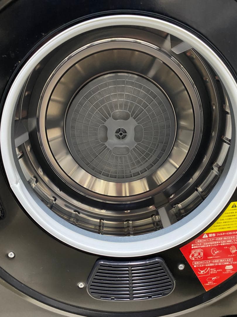 大特価割引中！ブラック 前面ドア式 電気式衣類乾燥機　3kg