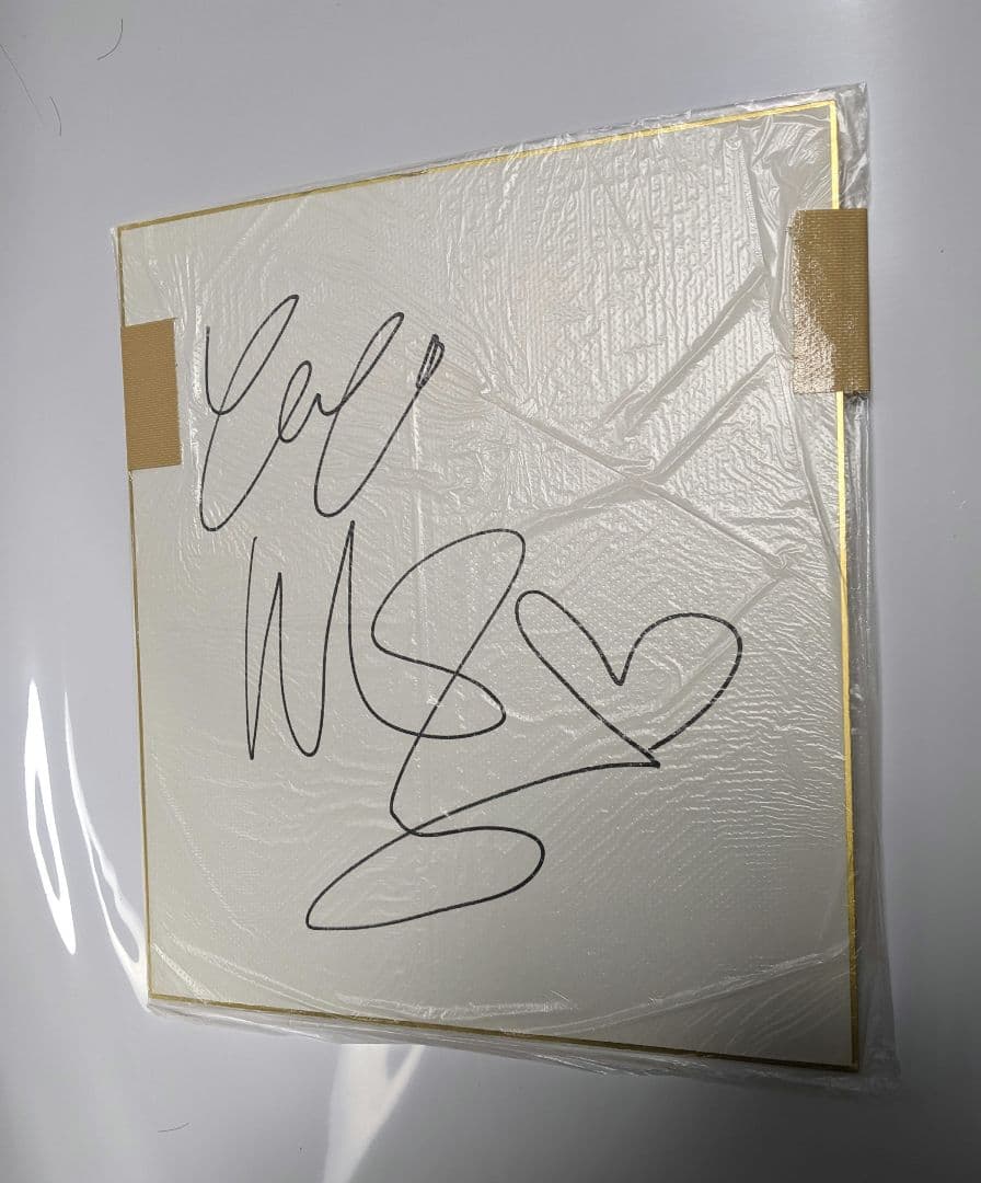 ●希少…リア・ディゾン…Leah Donna Dizon…直筆サイン入り色紙