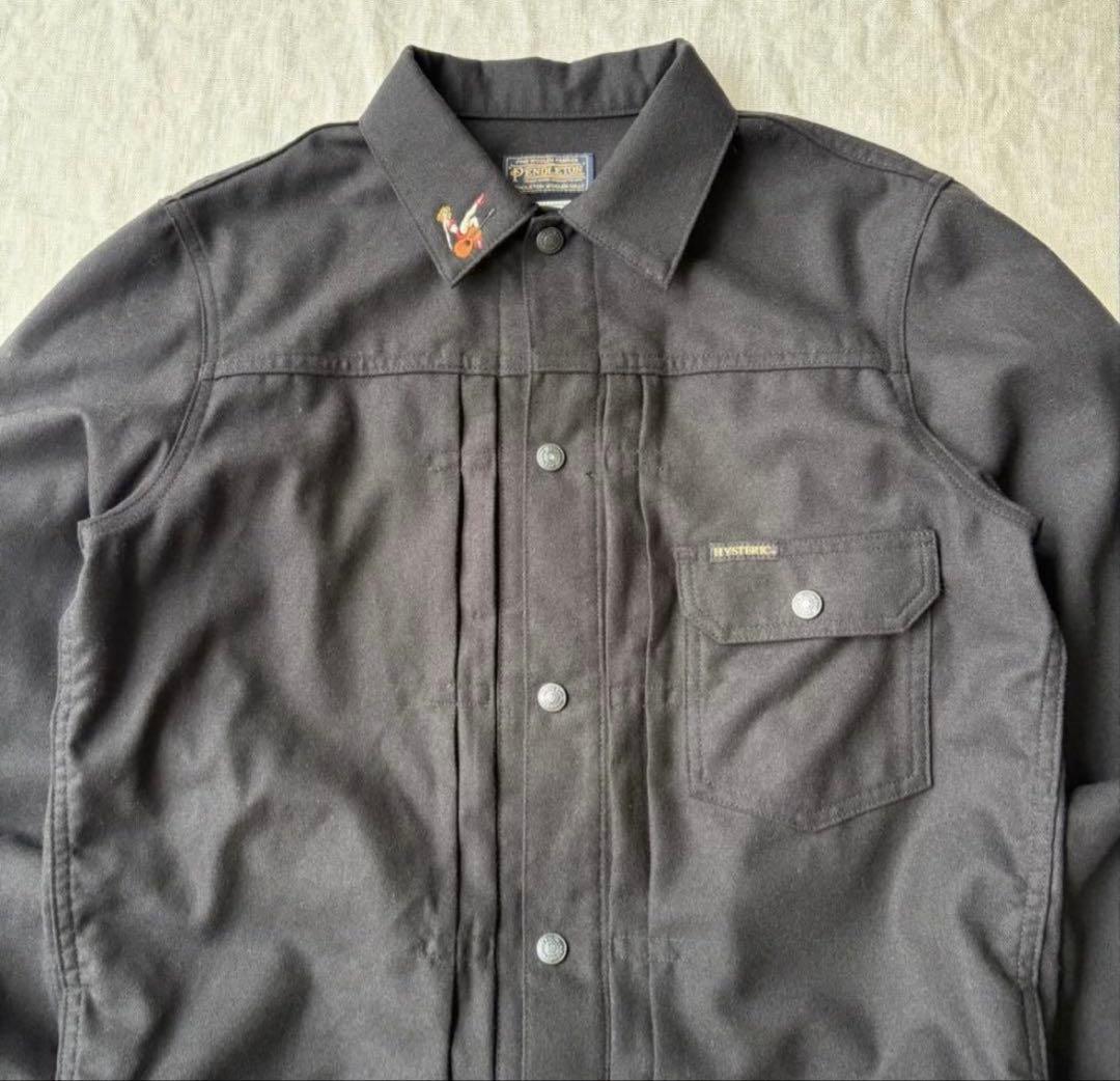 HYSTERIC GLAMOUR PENDLETON ブラックジャケット