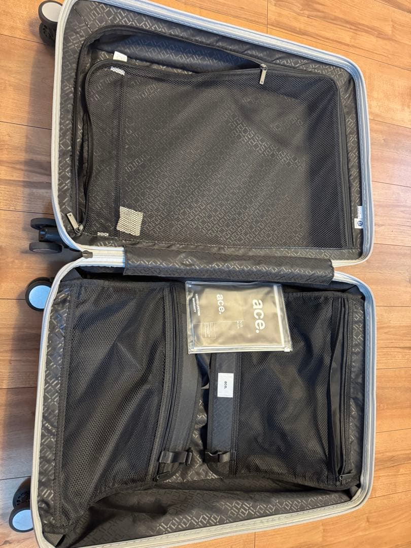 ace. キャリーケース Mサイズ ストッパー付 ウォッシュボードZ 60L