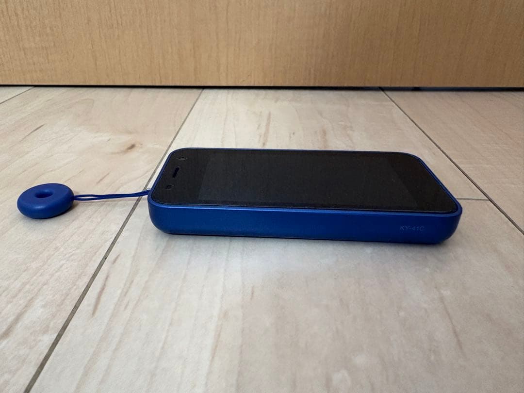 docomo キッズケータイ KY-41C ブルー