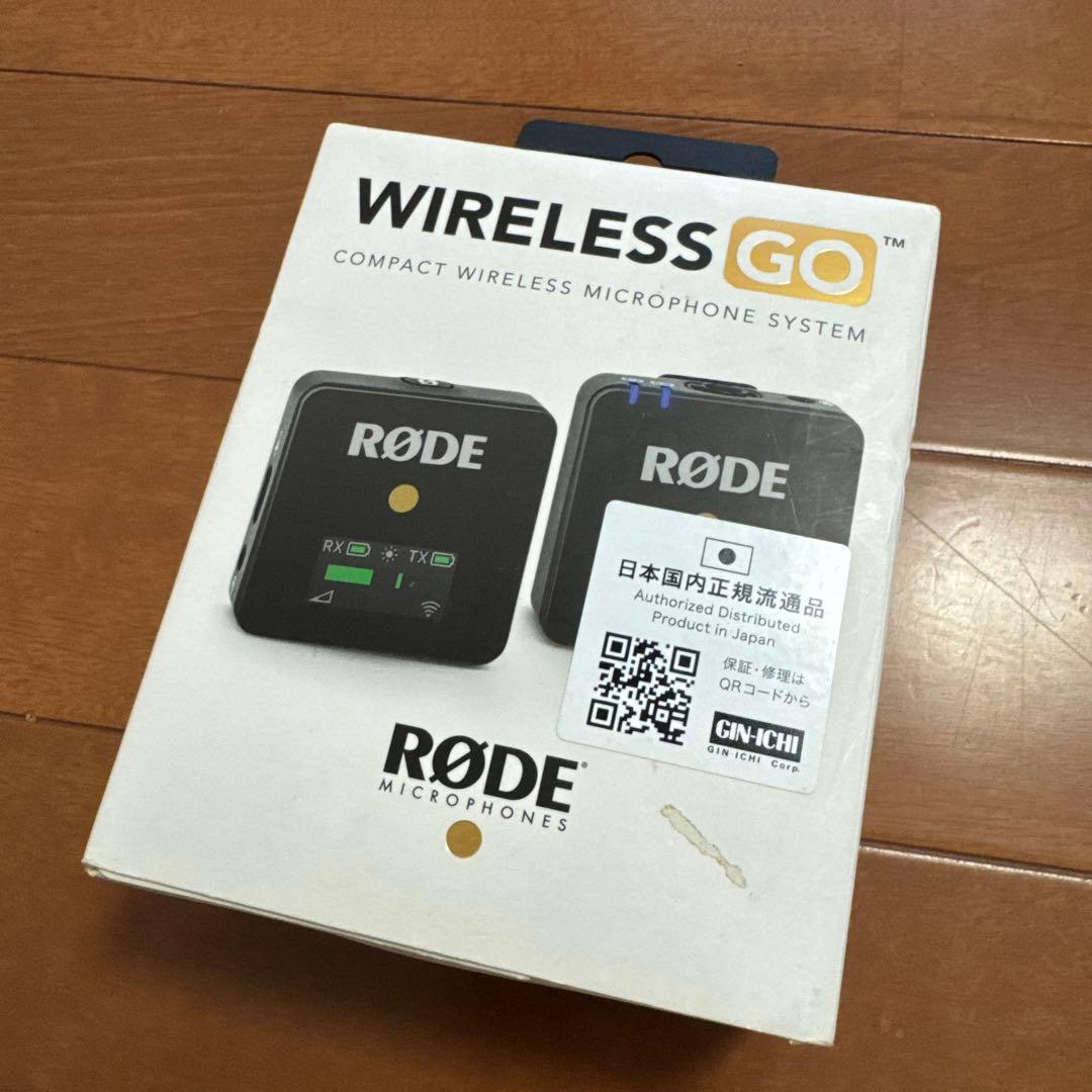 RØDE WIRELESS GO ワイヤレスマイク