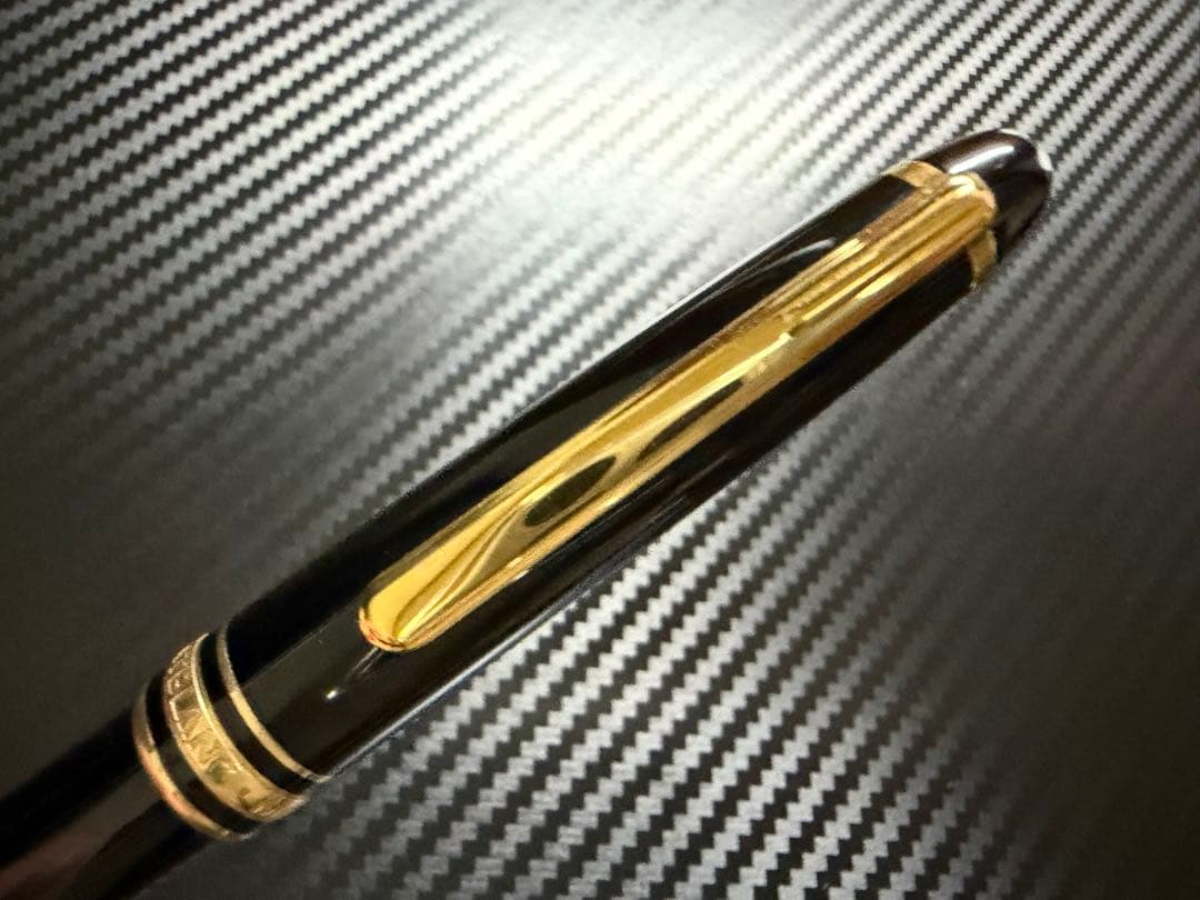 モンブラン マイスターシュテュック 144 ブラック 中白 M 中字 万年筆