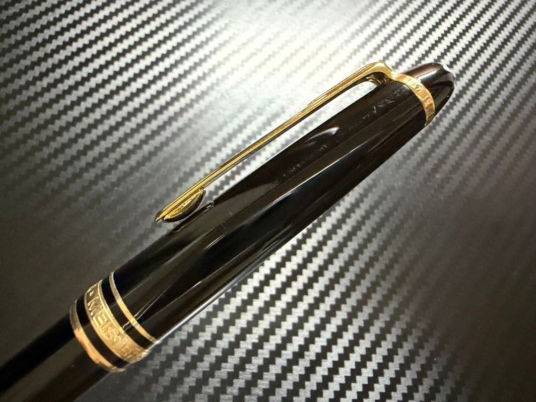 モンブラン マイスターシュテュック 144 ブラック 中白 M 中字 万年筆