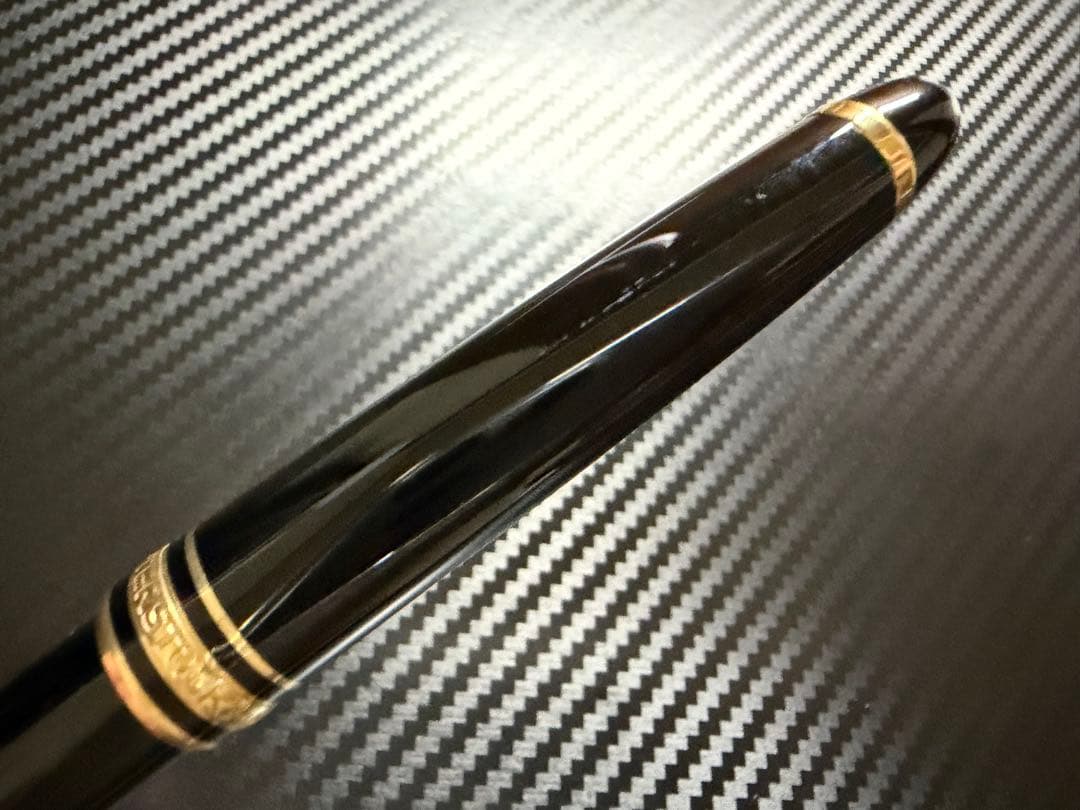 モンブラン マイスターシュテュック 144 ブラック 中白 M 中字 万年筆