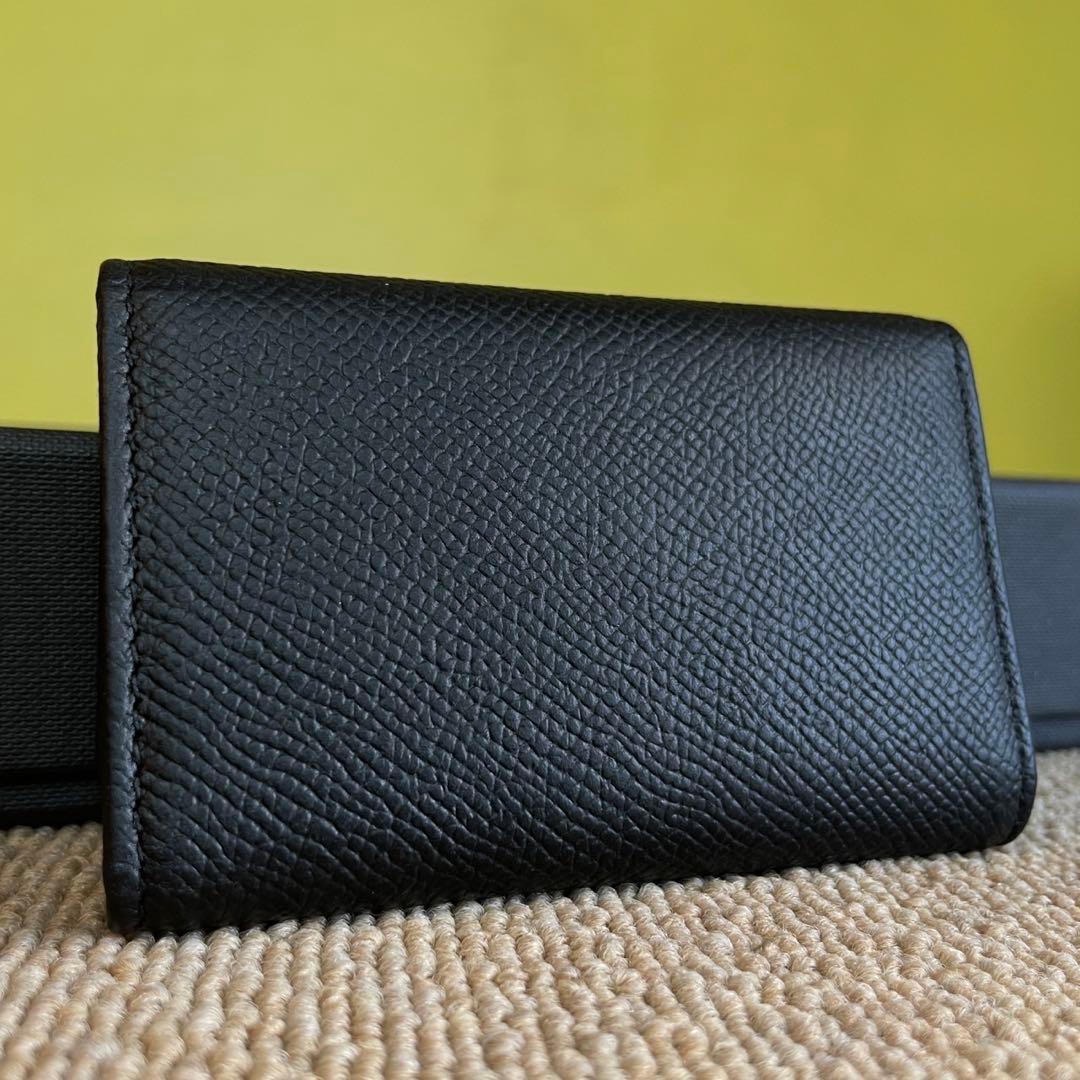 正規品⭐️極美品⭐️BVLGARI ブルガリ　男女兼用　キーケース　6連　黒