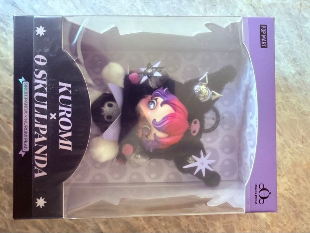 ぴ*ろ様 Skull panda クロミ　マイメロ　２個セット　popmart