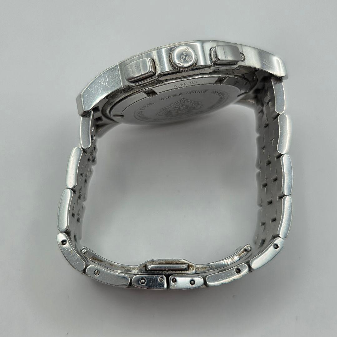 極美品 廃版 GUCCI 5500 腕時計 クロノグラフ シェリーライン 男女